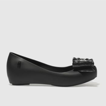MELISSA BLACK ULTRAGIRL SWEET BOW BOOTS JUNIOR MELISSA BLACK ULTRAGIRL SWEET BOW BOOTS JUNIOR