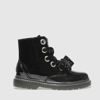 LELLI KELLY BLACK FIOR DI FIOCCO BOOTS JUNIOR LELLI KELLY BLACK FIOR DI FIOCCO BOOTS JUNIOR