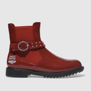 LELLI KELLY RED ANNA BOOTS JUNIOR LELLI KELLY RED ANNA BOOTS JUNIOR