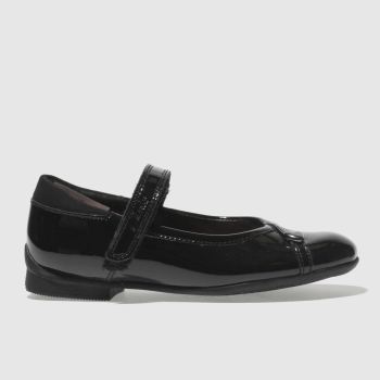 CLARKS BLACK MOVELLO LO GIRLS JUNIOR SHOES CLARKS BLACK MOVELLO LO GIRLS JUNIOR SHOES