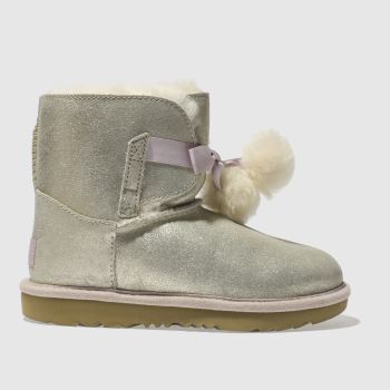 UGG GOLD GITA METALLIC GIRLS JUNIOR BOOTS UGG GOLD GITA METALLIC GIRLS JUNIOR BOOTS