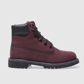 TIMBERLAND PURPLE 6IN PREMIUM GIRLS YOUTH BOOTS TIMBERLAND PURPLE 6IN PREMIUM GIRLS YOUTH BOOTS