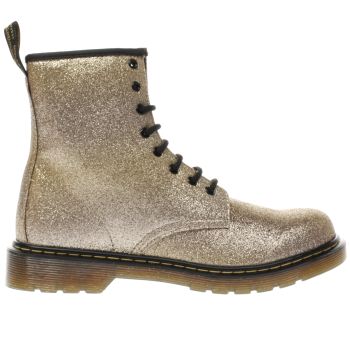 DR MARTENS GOLD DELANEY GLITTER BOOT GIRLS YOUTH BOOTS DR MARTENS GOLD DELANEY GLITTER BOOT GIRLS YOUTH BOOTS
