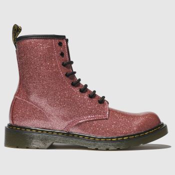 DR MARTENS PINK 1460 GLITTER BOOTS YOUTH DR MARTENS PINK 1460 GLITTER BOOTS YOUTH