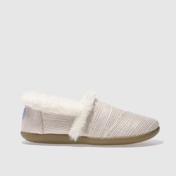 TOMS PALE PINK HOUSE SLIPPER GIRLS YOUTH SHOES TOMS PALE PINK HOUSE SLIPPER GIRLS YOUTH SHOES