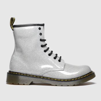 dr martens silver 1460 glitter boots youth dr martens silver 1460 glitter boots youth