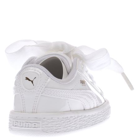 puma basket heart trainers infant puma basket heart trainers infant