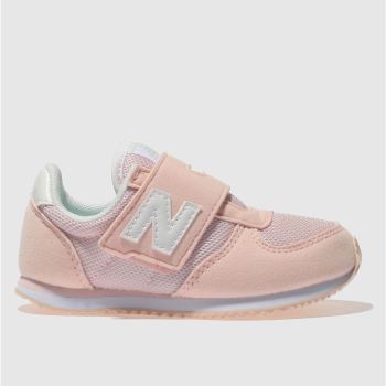 NEW BALANCE PINK 220 GIRLS TODDLER TRAINERS NEW BALANCE PINK 220 GIRLS TODDLER TRAINERS