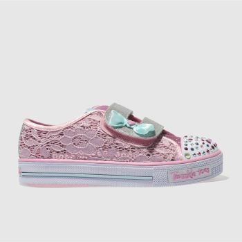 SKECHERS PINK SHUFFLES SWEET STEPPER TRAINERS TODDLER SKECHERS PINK SHUFFLES SWEET STEPPER TRAINERS TODDLER