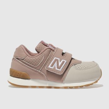 NEW BALANCE PINK 574 TRAINERS TODDLER NEW BALANCE PINK 574 TRAINERS TODDLER