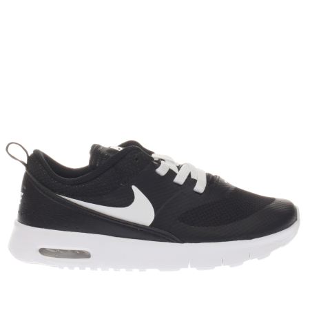 thea nike black and white