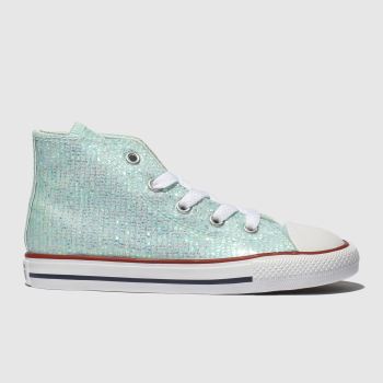 converse pale blue chuck taylor all star hi trainers toddler converse pale blue chuck taylor all star hi trainers toddler