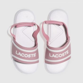 LACOSTE PINK L.30 TRAINERS TODDLER LACOSTE PINK L.30 TRAINERS TODDLER