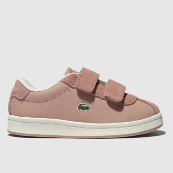 lacoste pale pink masters trainers toddler lacoste pale pink masters trainers toddler