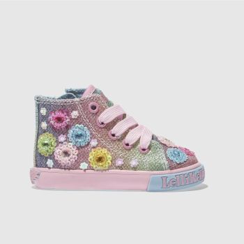 LELLI KELLY PINK & BLUE RAINBOW SOLI GIRLS TODDLER TRAINERS LELLI KELLY PINK & BLUE RAINBOW SOLI GIRLS TODDLER TRAINERS