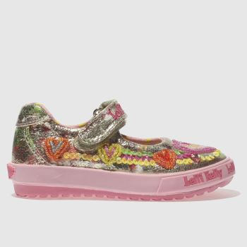 LELLI KELLY GOLD & PINK MILA BABY DOLLY TRAINERS TODDLER LELLI KELLY GOLD & PINK MILA BABY DOLLY TRAINERS TODDLER