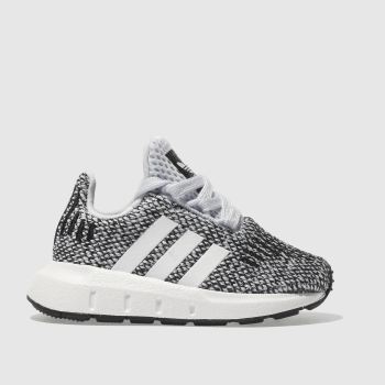 ADIDAS PALE BLUE SWIFT RUN TRAINERS TODDLER ADIDAS PALE BLUE SWIFT RUN TRAINERS TODDLER