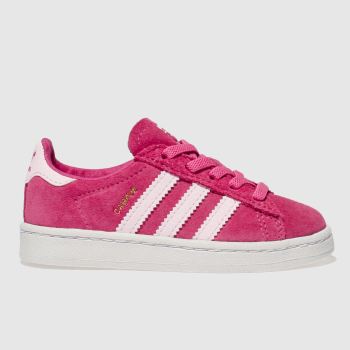 ADIDAS PINK CAMPUS TRAINERS TODDLER ADIDAS PINK CAMPUS TRAINERS TODDLER