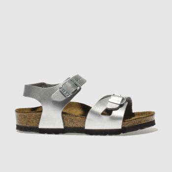 BIRKENSTOCK SILVER RIO TRAINERS TODDLER BIRKENSTOCK SILVER RIO TRAINERS TODDLER