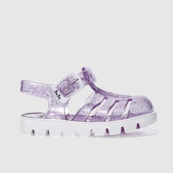JUJU JELLIES PURPLE NINO TWO TONE GIRLS TODDLER SANDALS JUJU JELLIES PURPLE NINO TWO TONE GIRLS TODDLER SANDALS