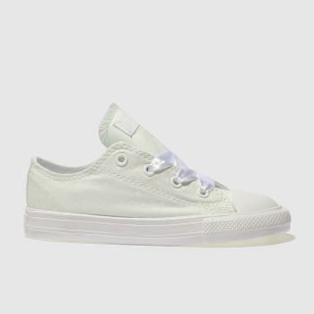 CONVERSE LIGHT GREEN ALL STAR LO POLKA DOT TRAINERS TODDLER CONVERSE LIGHT GREEN ALL STAR LO POLKA DOT TRAINERS TODDLER
