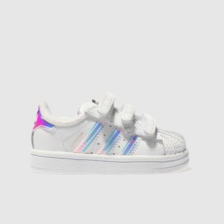 adidas superstar kids silver