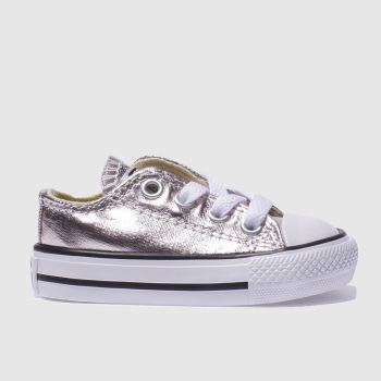 CONVERSE ROSE QUARTZ ALL STAR OX METALLIC TRAINERS TODDLER CONVERSE ROSE QUARTZ ALL STAR OX METALLIC TRAINERS TODDLER
