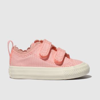 CONVERSE PALE PINK ALL STAR 2V LO TRAINERS TODDLER CONVERSE PALE PINK ALL STAR 2V LO TRAINERS TODDLER