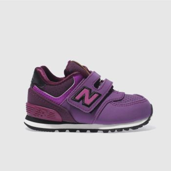 NEW BALANCE PURPLE 574 TRAINERS TODDLER NEW BALANCE PURPLE 574 TRAINERS TODDLER