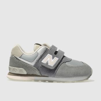 NEW BALANCE GREY 574 TRAINERS TODDLER NEW BALANCE GREY 574 TRAINERS TODDLER