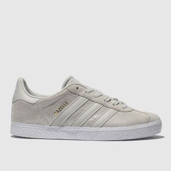 ADIDAS NATURAL GAZELLE TRAINERS JUNIOR ADIDAS NATURAL GAZELLE TRAINERS JUNIOR