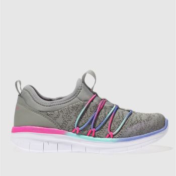 SKECHERS GREY SYNERGY 2.0 TRAINERS JUNIOR SKECHERS GREY SYNERGY 2.0 TRAINERS JUNIOR
