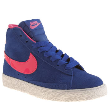 kids nike blue blazer mid vintage trainers kids nike blue blazer mid vintage trainers