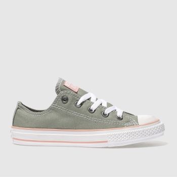 CONVERSE KHAKI CHUCK TAYLOR ALL STAR LO TRAINERS JUNIOR CONVERSE KHAKI CHUCK TAYLOR ALL STAR LO TRAINERS JUNIOR
