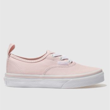 VANS PALE PINK AUTHENTIC TRAINERS JUNIOR VANS PALE PINK AUTHENTIC TRAINERS JUNIOR