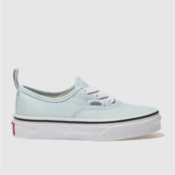VANS PALE BLUE AUTHENTIC TRAINERS JUNIOR VANS PALE BLUE AUTHENTIC TRAINERS JUNIOR