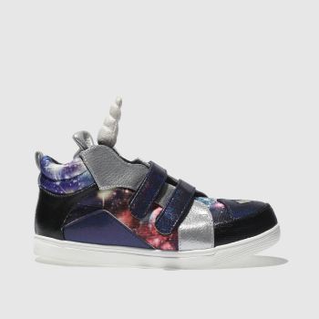 IRREGULAR CHOICE BLACK & SILVER UNICORN DANCE TRAINERS JUNIOR IRREGULAR CHOICE BLACK & SILVER UNICORN DANCE TRAINERS JUNIOR