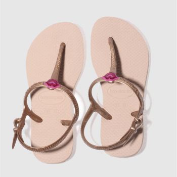 HAVAIANAS PALE PINK FREEDOM SL TRAINERS JUNIOR HAVAIANAS PALE PINK FREEDOM SL TRAINERS JUNIOR