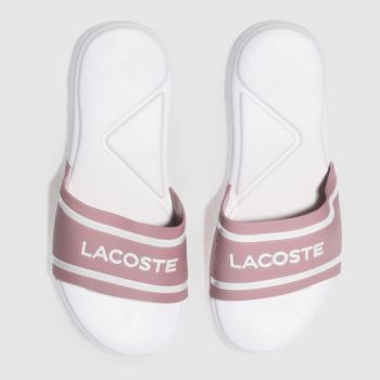 LACOSTE PINK L.30 TRAINERS JUNIOR LACOSTE PINK L.30 TRAINERS JUNIOR