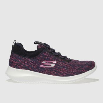 SKECHERS NAVY ULTRA FLEX BRIGHT HORIZON TRAINERS JUNIOR SKECHERS NAVY ULTRA FLEX BRIGHT HORIZON TRAINERS JUNIOR