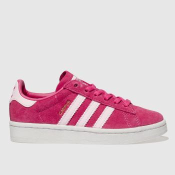 ADIDAS PINK CAMPUS TRAINERS JUNIOR ADIDAS PINK CAMPUS TRAINERS JUNIOR