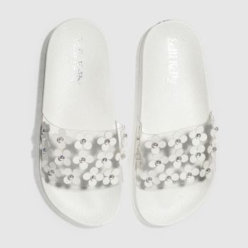 LELLI KELLY WHITE DAIANA GIRLS JUNIOR SANDALS LELLI KELLY WHITE DAIANA GIRLS JUNIOR SANDALS