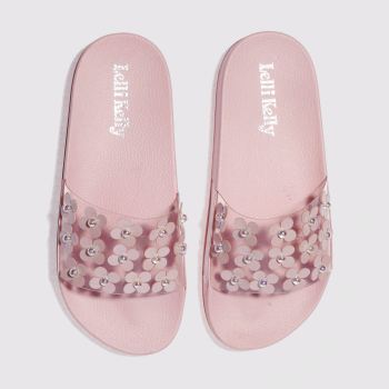 LELLI KELLY PINK DAIANA GIRLS JUNIOR SANDALS LELLI KELLY PINK DAIANA GIRLS JUNIOR SANDALS
