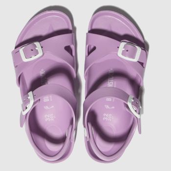 birkenstock lilac rio eva sandals junior birkenstock lilac rio eva sandals junior