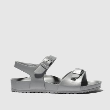 birkenstock silver rio eva sandals junior birkenstock silver rio eva sandals junior