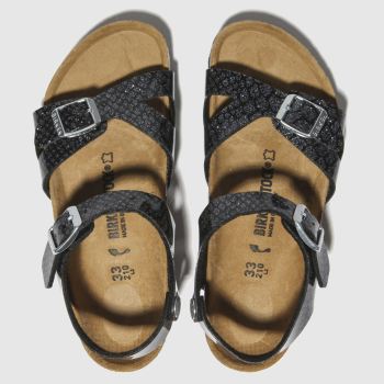 birkenstock black rio sandals junior birkenstock black rio sandals junior
