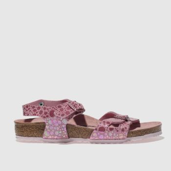 BIRKENSTOCK PINK RIO TRAINERS JUNIOR BIRKENSTOCK PINK RIO TRAINERS JUNIOR