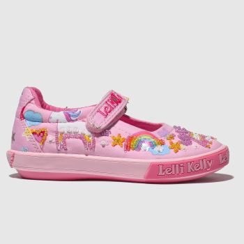 LELLI KELLY PINK & WHITE UNICORN DOLLY TRAINERS JUNIOR LELLI KELLY PINK & WHITE UNICORN DOLLY TRAINERS JUNIOR