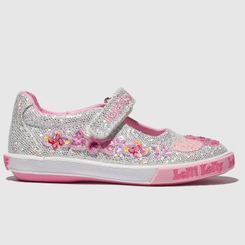 lelli kelly silver daisy baby dolly shoes junior lelli kelly silver daisy baby dolly shoes junior