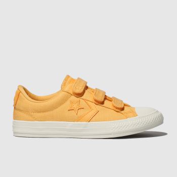 converse yellow star player 3v lo trainers junior converse yellow star player 3v lo trainers junior
